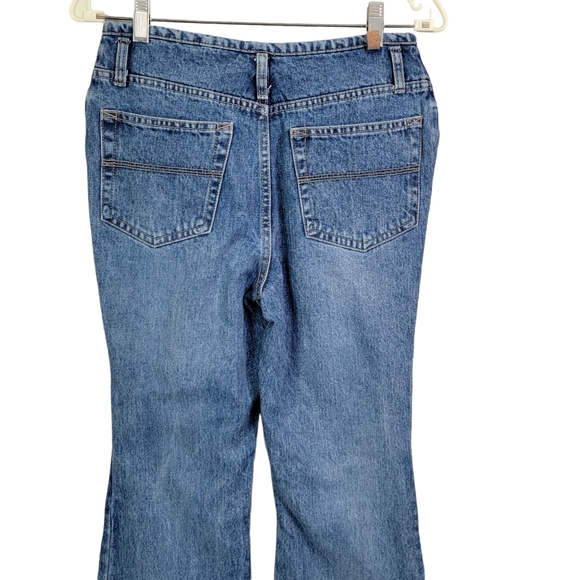 Route 66 Vintage Y2K Low Waisted Button Fly Flaired Led Bell Bottom Jean 5/6 - Picture 8 of 15